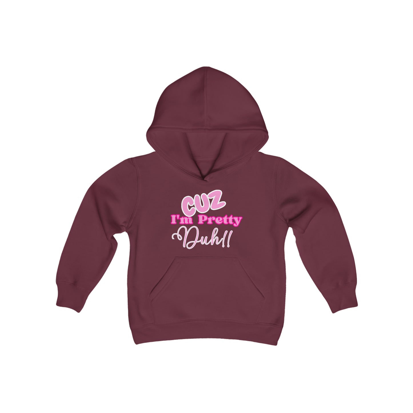 "I'm Pretty" Youth Hoodie