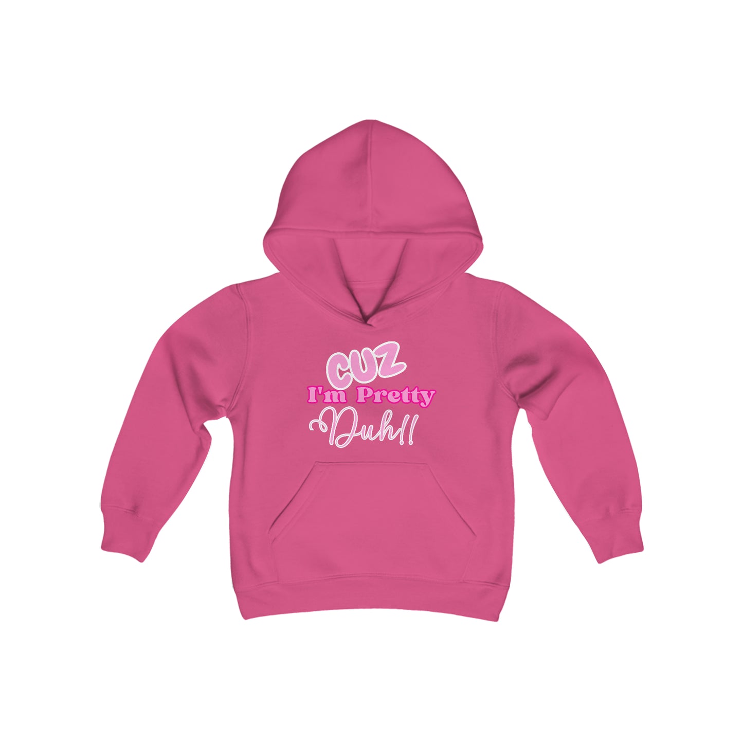 "I'm Pretty" Youth Hoodie