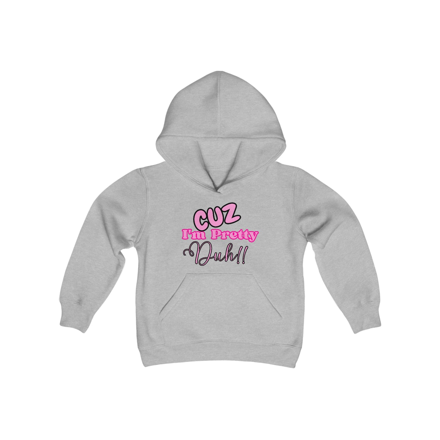 "I'm Pretty" Youth Hoodie